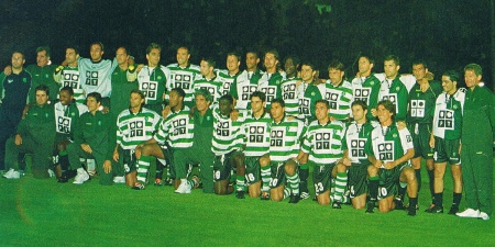 Plantel da época 2001/02